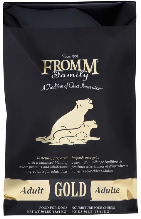 Bag of Fromm Adult Gold Dry Dog Food