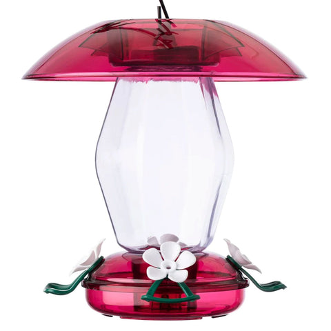 Jubilee 4 Port Hummingbird Feeder with S-hook Hanger