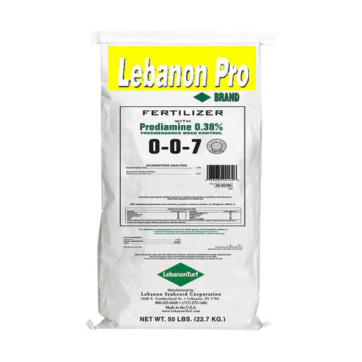 Lebanon Pro 0-0-7 .38 Prodiamine Turf Fertilizer & Weed Control