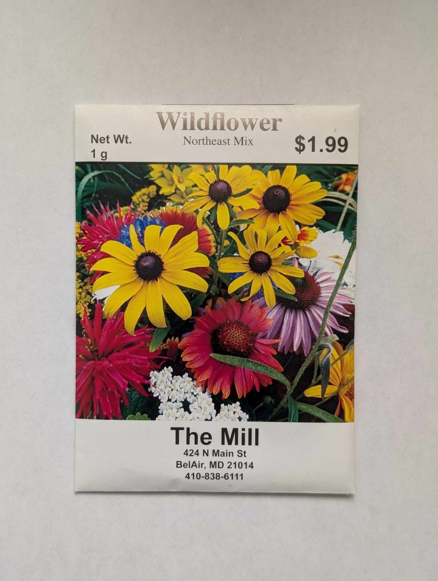 wild flower seed packet Northeast Wildflower Mix Seeds Packet