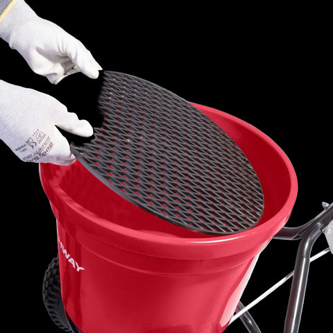 50 lb. commercial spreader