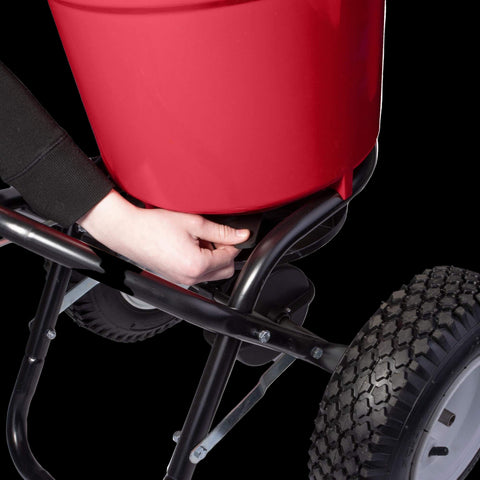 50 lb. commercial spreader