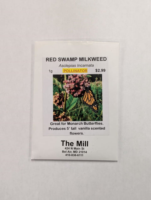Packet of Red Swamp Milkweed Seeds