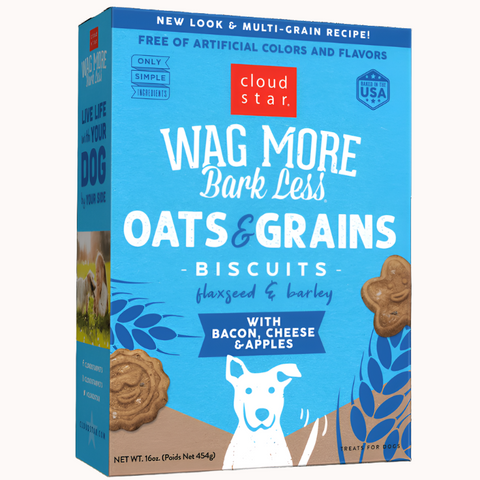 Wag More Bark Less Bacon, Cheese and Apple Oven Baked Dog Treats