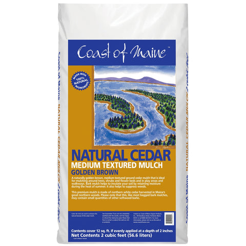 Coast of Maine Natural Cedar Mulch