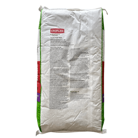 Croplan Alfalfa Roundup Ready Seed Back of Bag