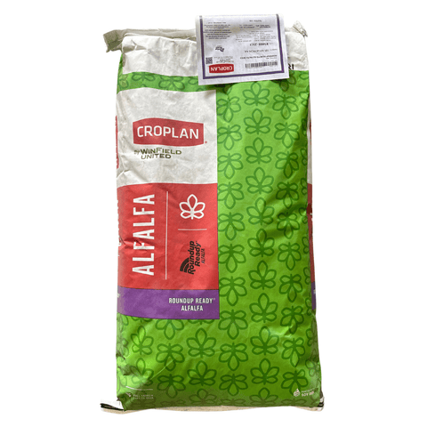 Croplan Alfalfa Roundup Ready Seed Front of Bag