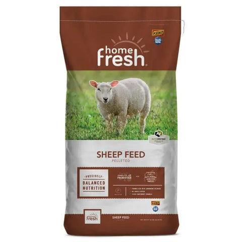 Bag of pelleted sheep feed