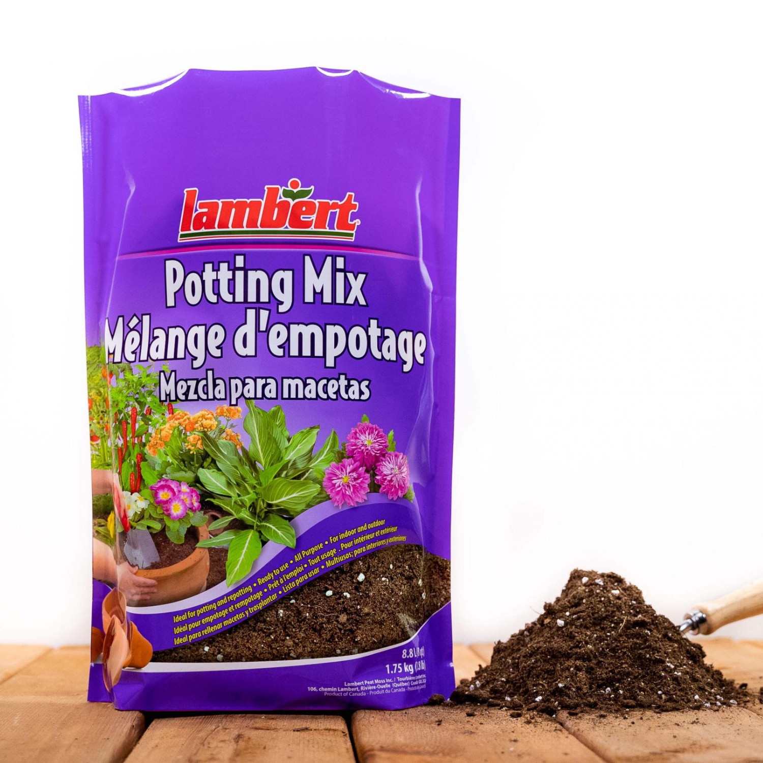 peat based potting mix Lambert All Purpose Potting Mix 8 Qt