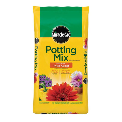 2 CU FT bag of Miracle-Gro Potting Soil