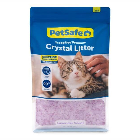 PetSafe ScoopFree Premium Crystal Lavender Cat Litter