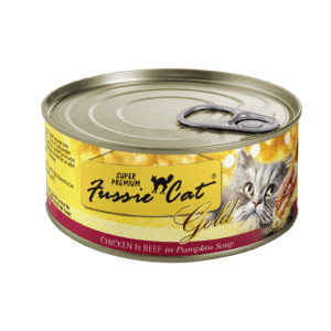Fussie Cat Chicken and Beef in Pumpkin Soup Canned Food