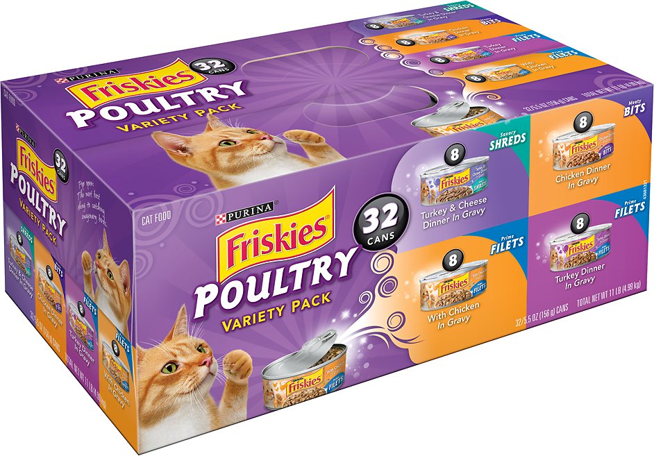 Friskies Poultry Variety Pack Canned Cat Food – The Mill