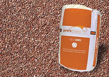 Pro's Choice Rapid Dry Bag and granules