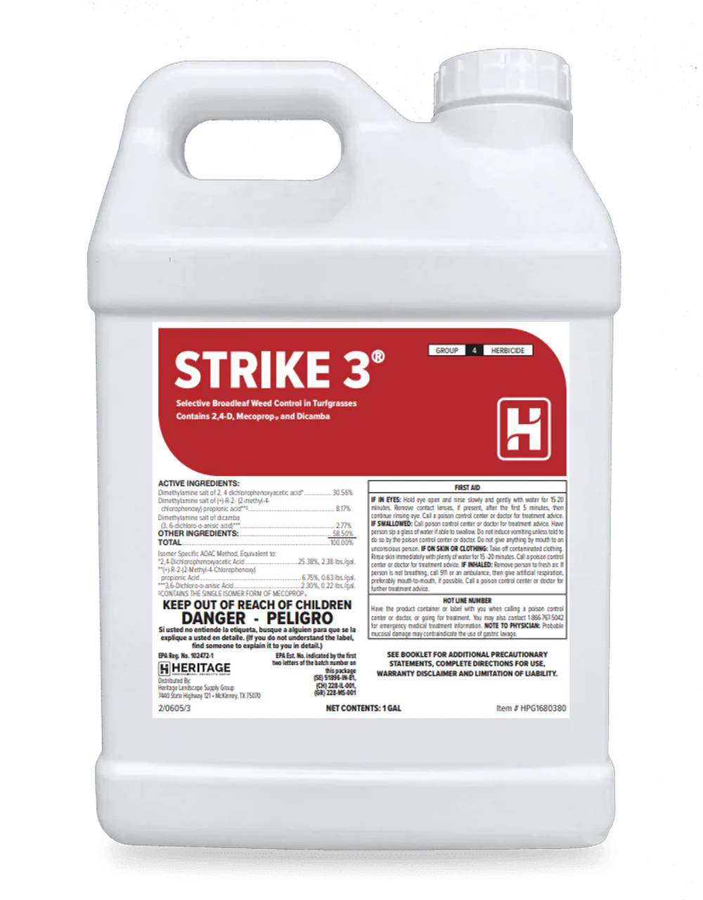strike 3 herbicide Strike 3® Herbicide 3-Way Broadleaf Weed Control