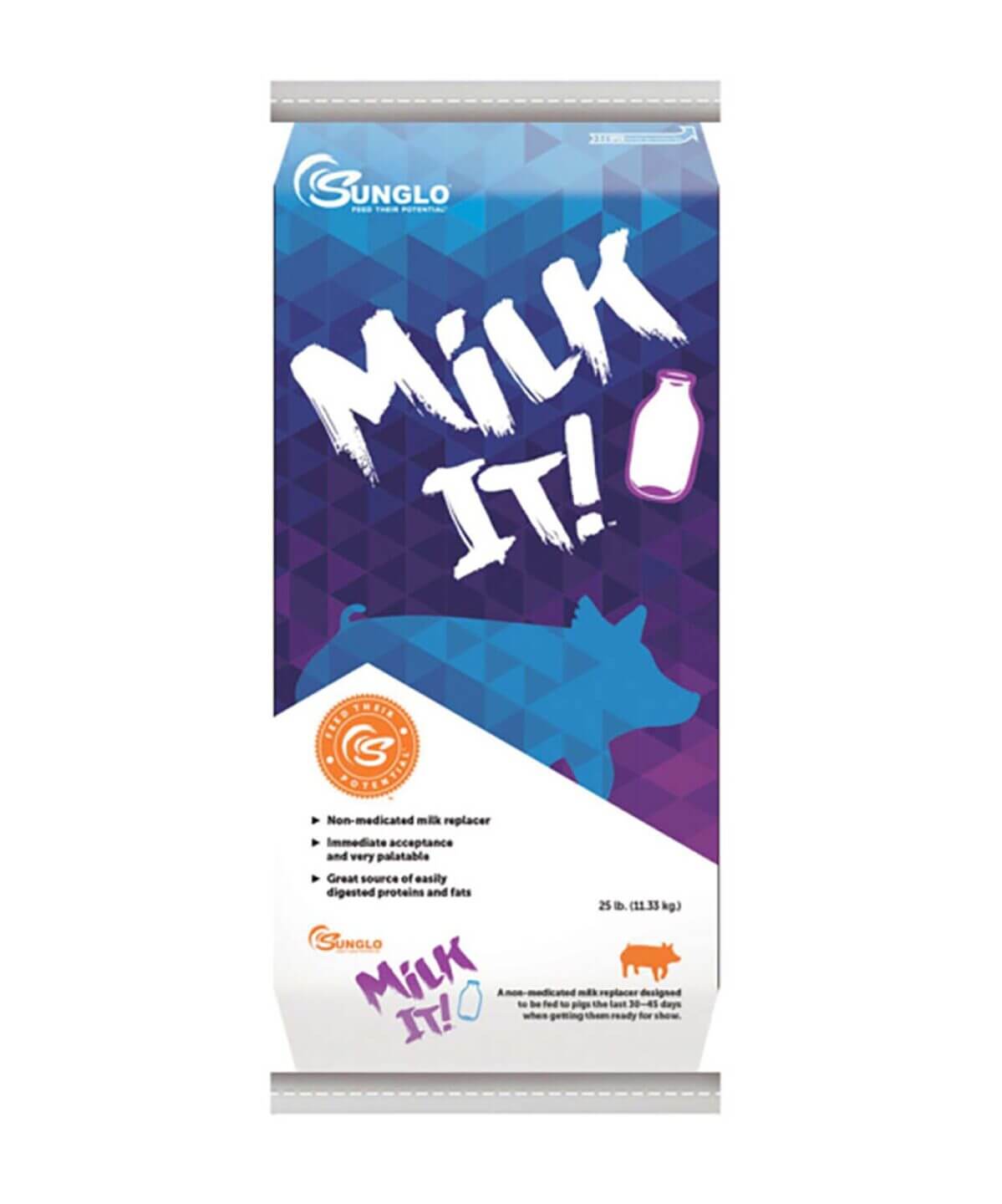 Sunglo Milk It! Show Pig Supplement | The Mill