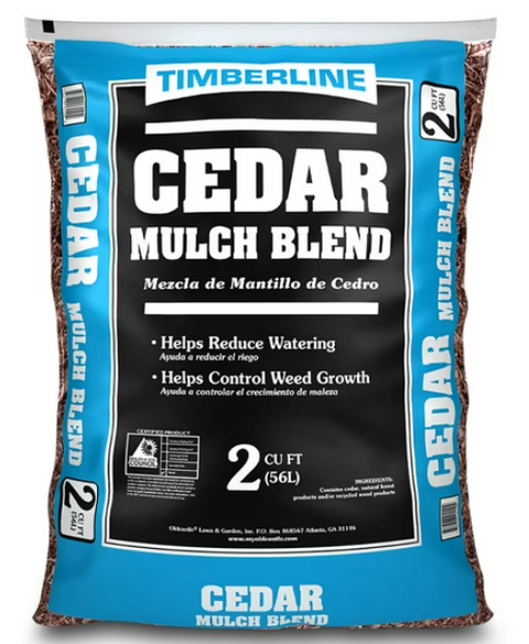 Bag of Timberline Cedar Mulch by Old castle