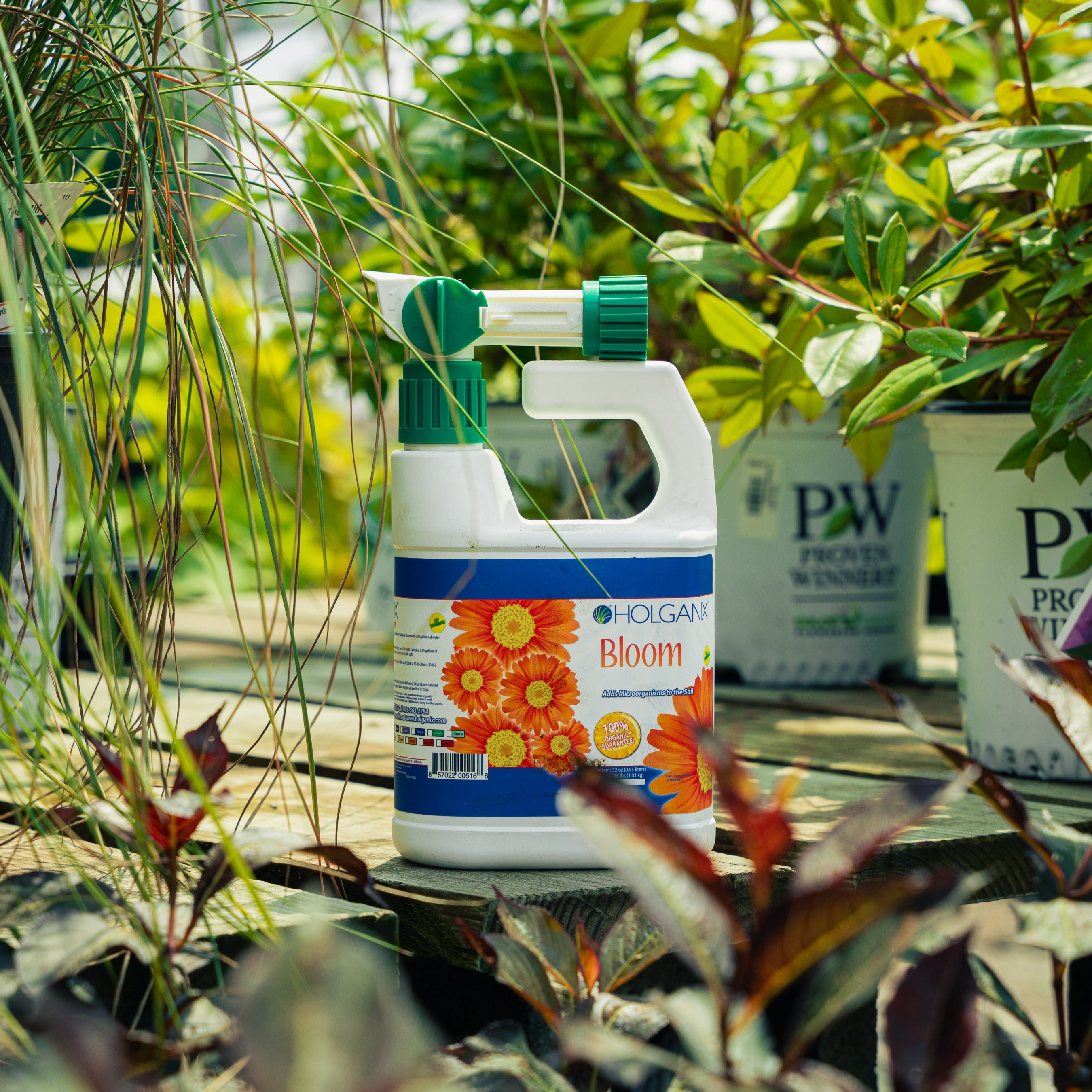 Holganix Bio 800 Bloom RTU | Organic Soil Amendment for Healthy Plants