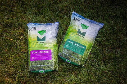 Grass seed bags