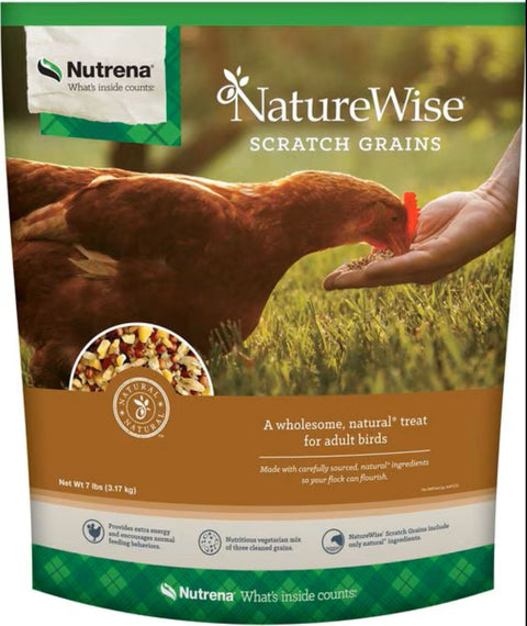 Bag of Nutrena NatureWise Scratch Grains 7lb.