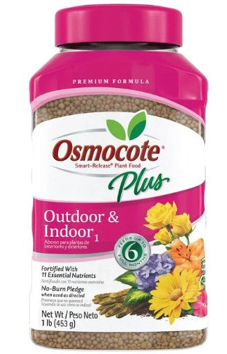 plant food & fertilizer Osmocote Plus Outdoor & Indoor Smart Release Plant Food, 2 Lb