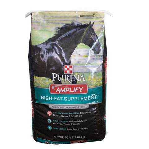 Purina Amplify High Fat Supplement Bag Image