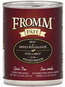 Fromm Beef and Sweet Potato Canned Dog Food