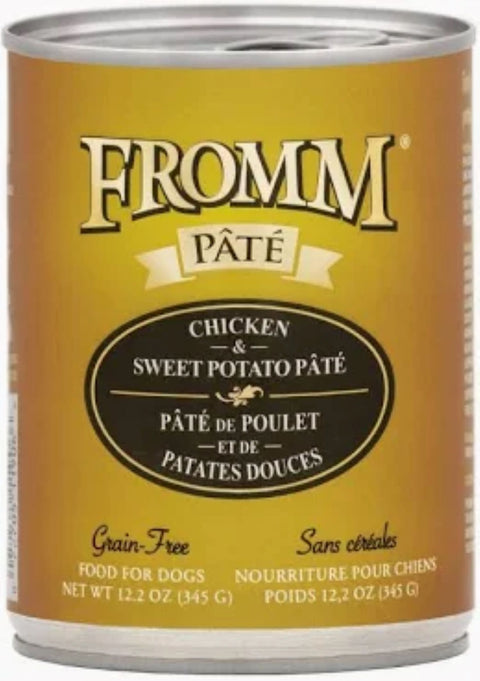 Fromm Chicken and Sweet Potato Pate Canned Dog Food