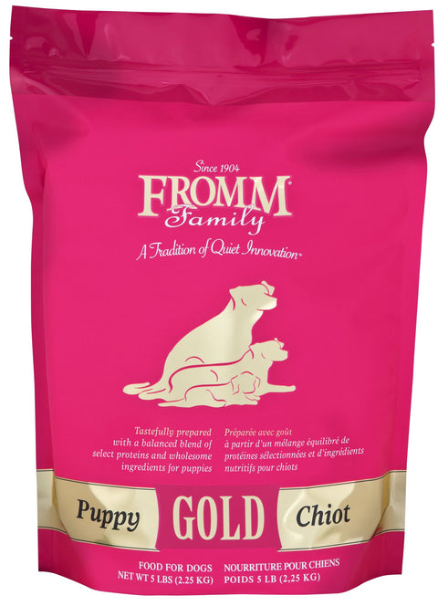 Bag of Fomm Puppy Gold Dry Dog Food