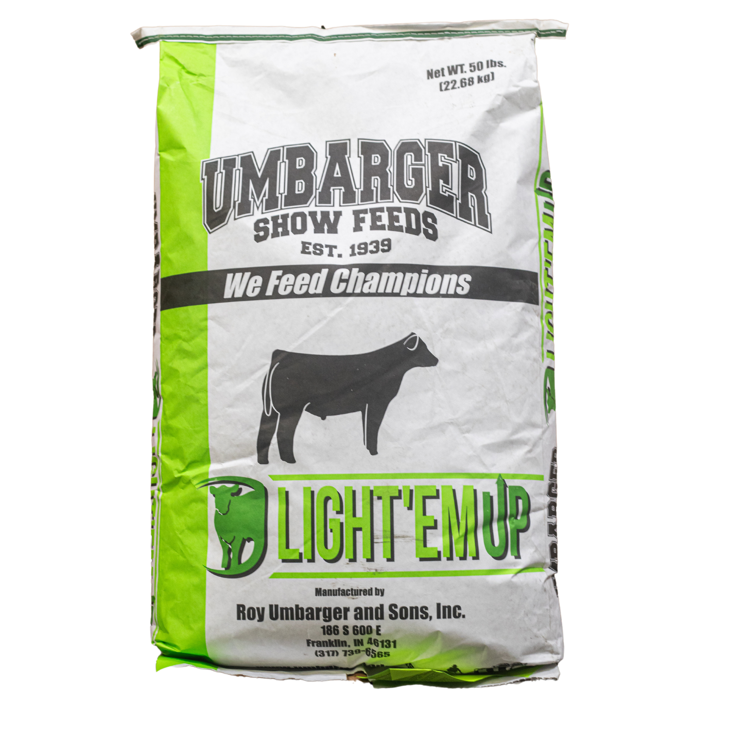 Umbarger Light 'Em Up Show Cattle Feed The Mill