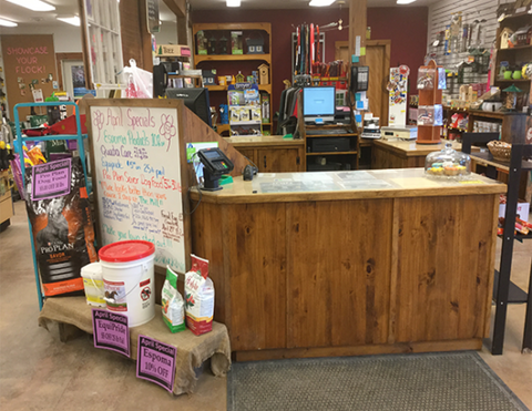 Counter at The Mill of Whiteford