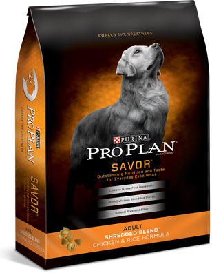 Purina Pro Plan Savor Adult chicken and Rice Dog Food