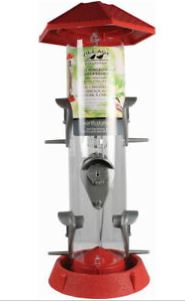 North States 2 in 1 Hinged Port Bird Feeder