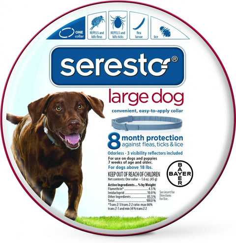 Bayer Seresto Flea and Tick Collar Large Dog