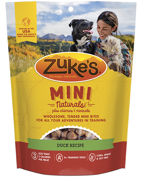 Zukes Duck Mini Naturals Dog Treats