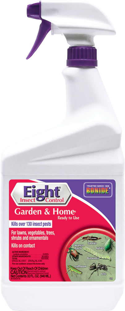 garden pest control spray Bonide Eight Insect Control Ready to Use - Quart