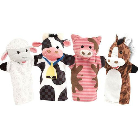 Melissa & Doug Farm Friends Hand Puppets