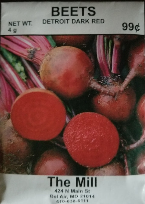 BEET - DETROIT DARK RED SEED PACK