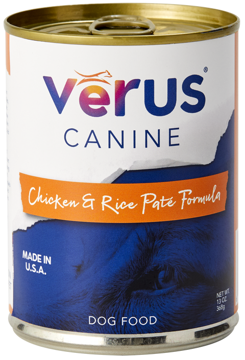 Verus Chicken and Rice Canned Dog Food
