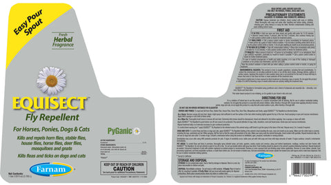 Farnam Equisect Fly Repellent Label