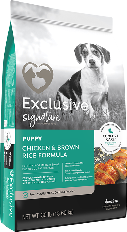 PMI Exclusive Puppy Chicken and Rice Dog Food