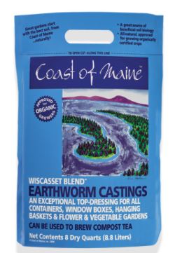 Earthworm Castings, Organic. Organic Gardening 