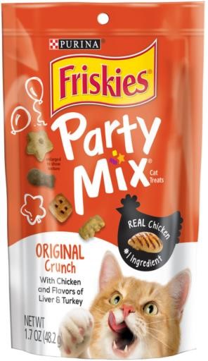 Friskies Party Mix Original Crunch Cat Treats