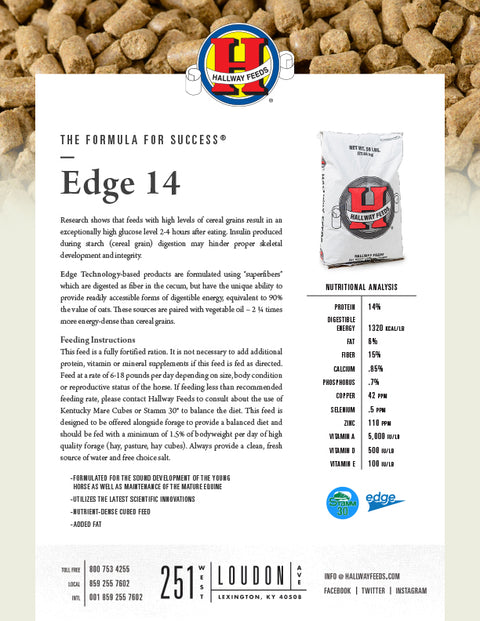 Hallway Edge 14 Bag Label