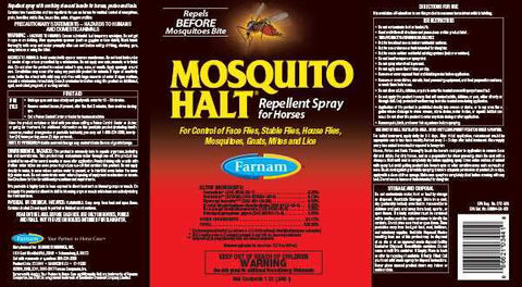 Farnam Mosquito Halt Label