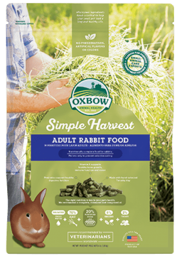 Oxbow Simple Harvest Adult Rabbit Food 4lbs