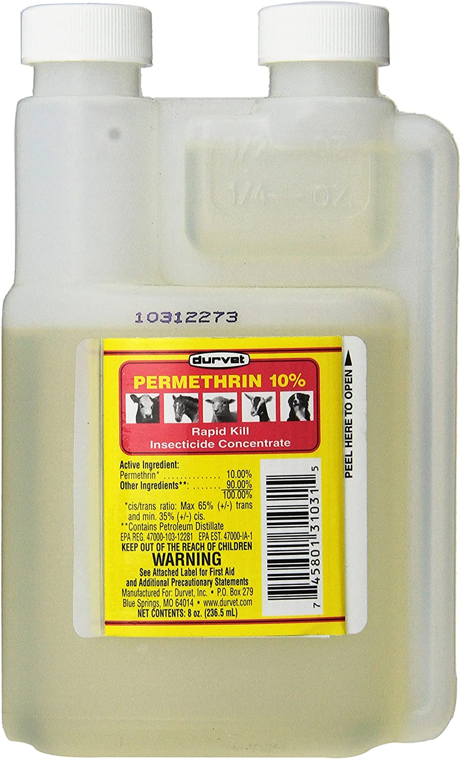 permethrin garden spray Durvet 10% Permethrin, 32 oz