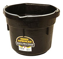 Duraflex Flatback Rubber Bucket