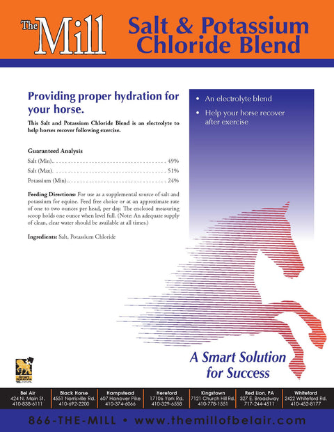 salt and Potassium Blend Label