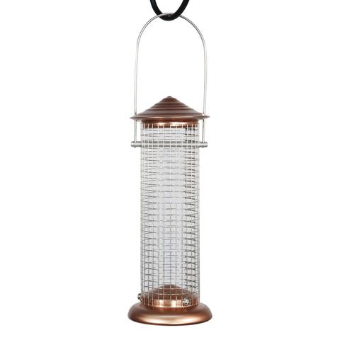 Audubon wild bird copper bird feeder